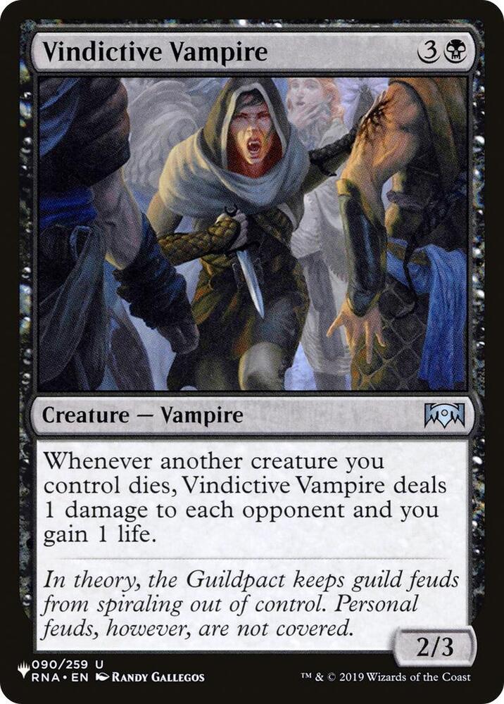 Vindictive Vampire 090/259 card from The List Reprints