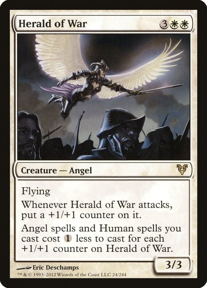 Herald of War 24 card from Avacyn Restored