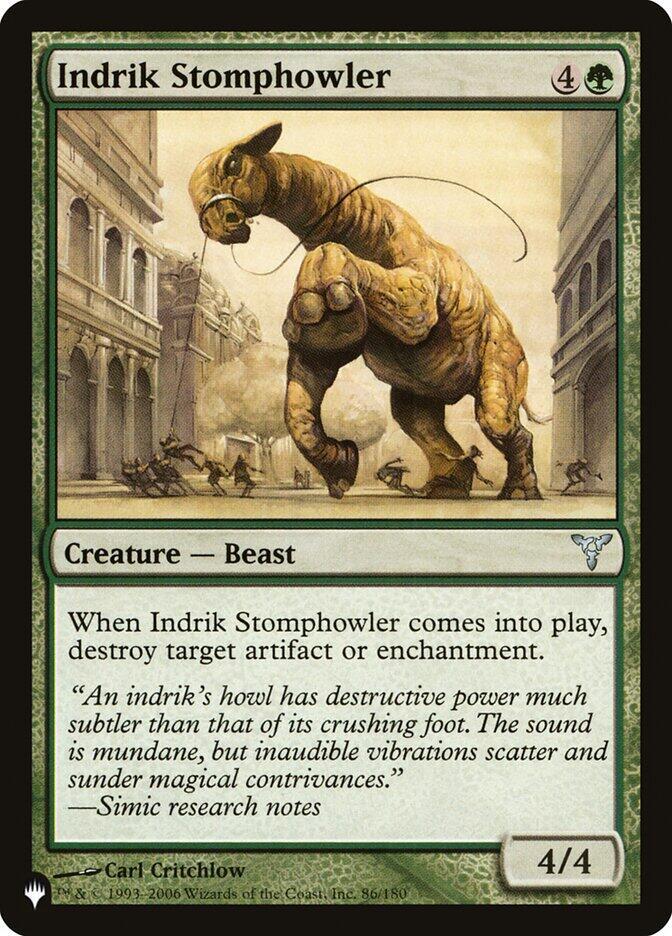 Indrik Stomphowler 86/180 card from The List Reprints