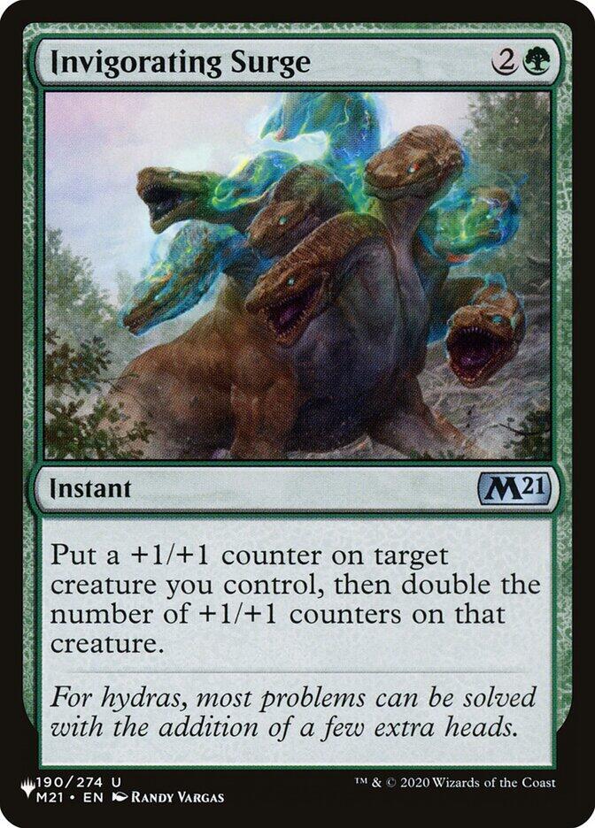 Invigorating Surge 190/274 card from The List Reprints