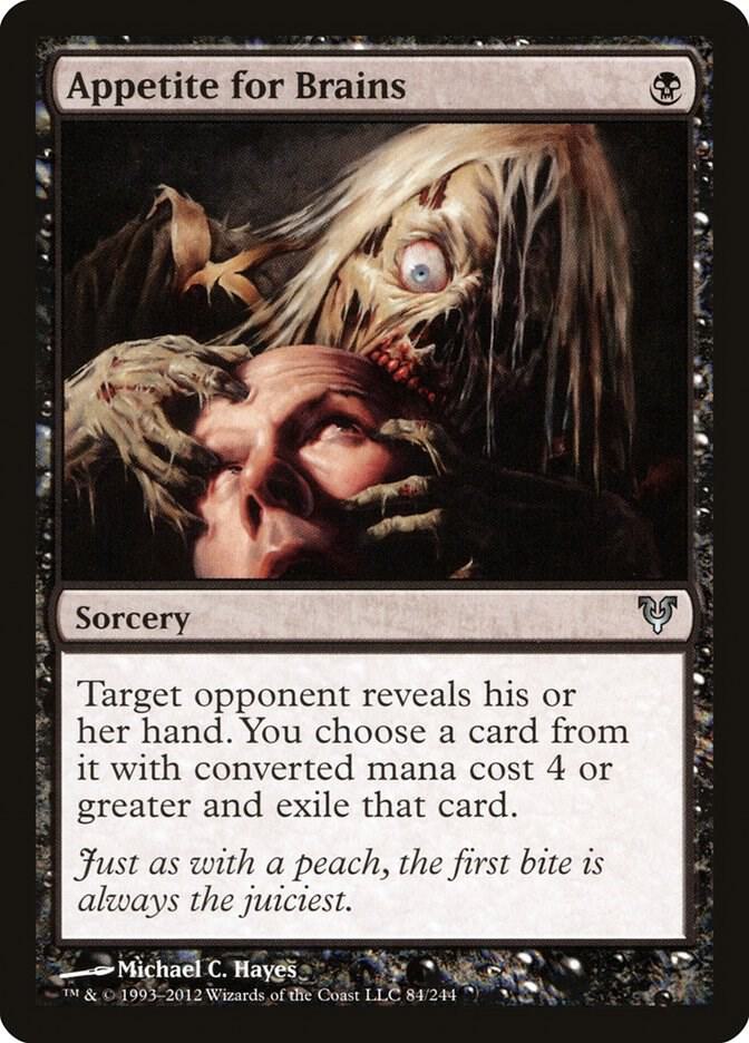 Appetite for Brains 84 card from Avacyn Restored