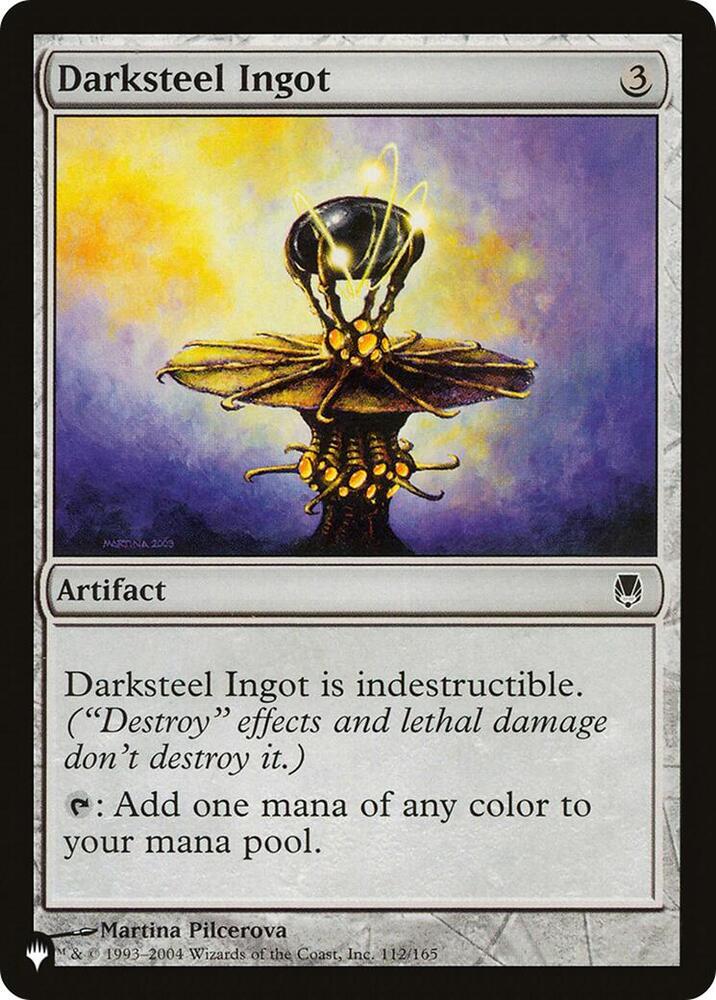Darksteel Ingot 112/165 card from The List Reprints