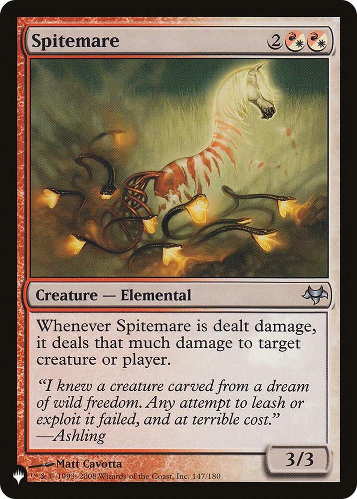 Spitemare 147/180 card from The List Reprints