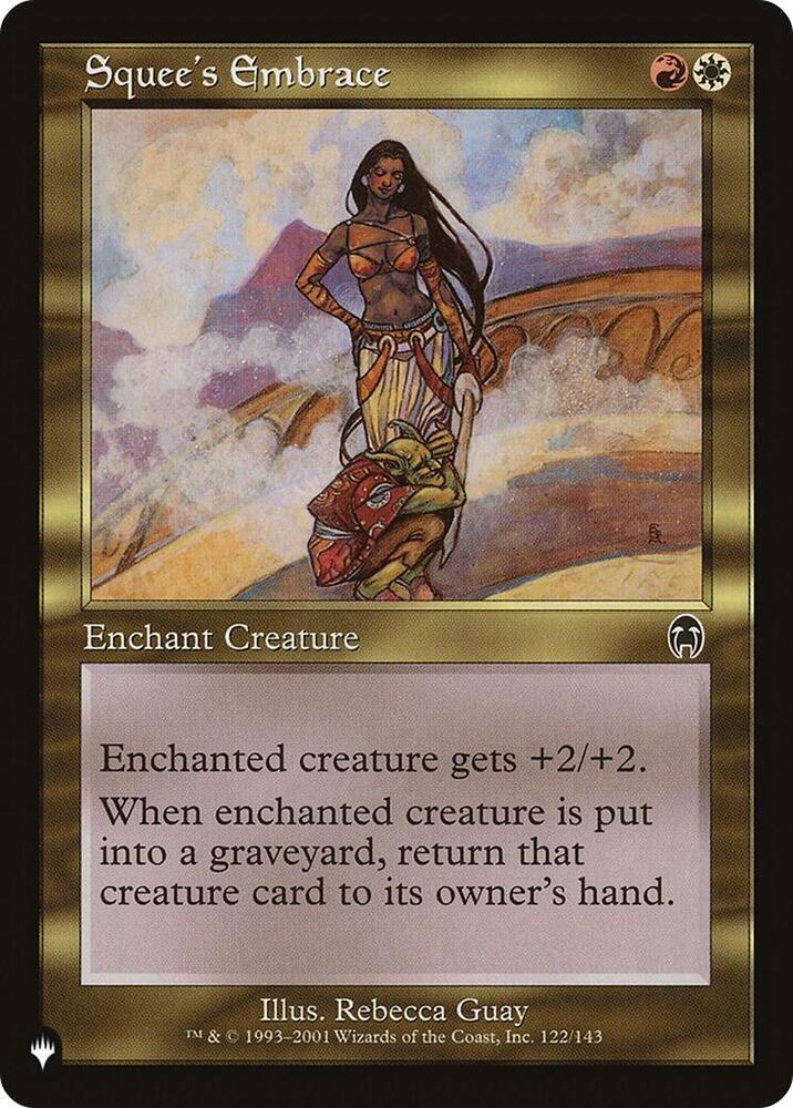 Squee's Embrace 122/143 card from The List Reprints