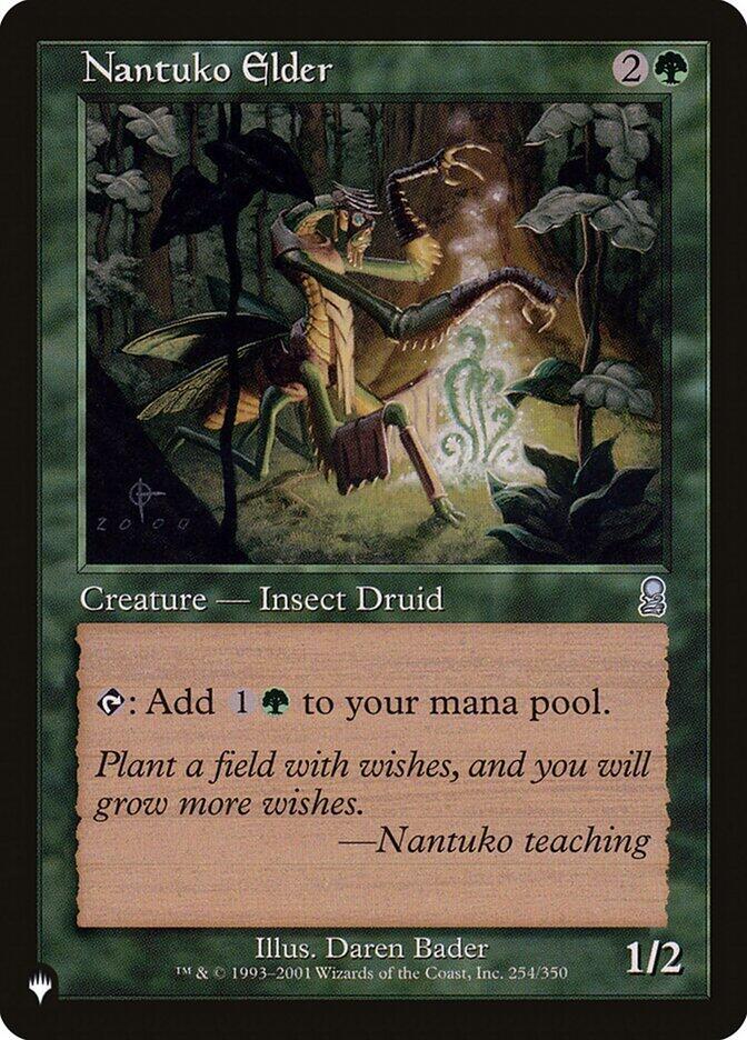 Nantuko Elder 254/350 card from The List Reprints