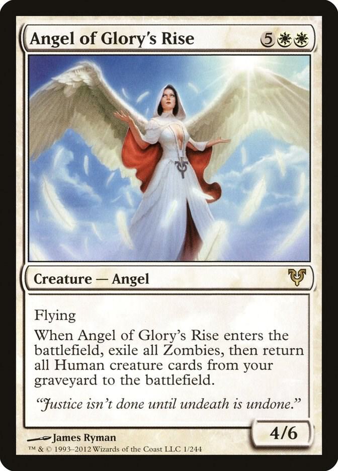 Angel of Glory's Rise 1 card from Avacyn Restored