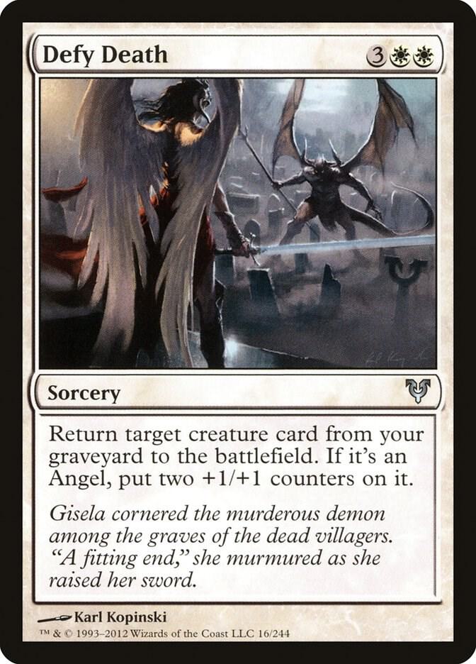 Defy Death 16 card from Avacyn Restored