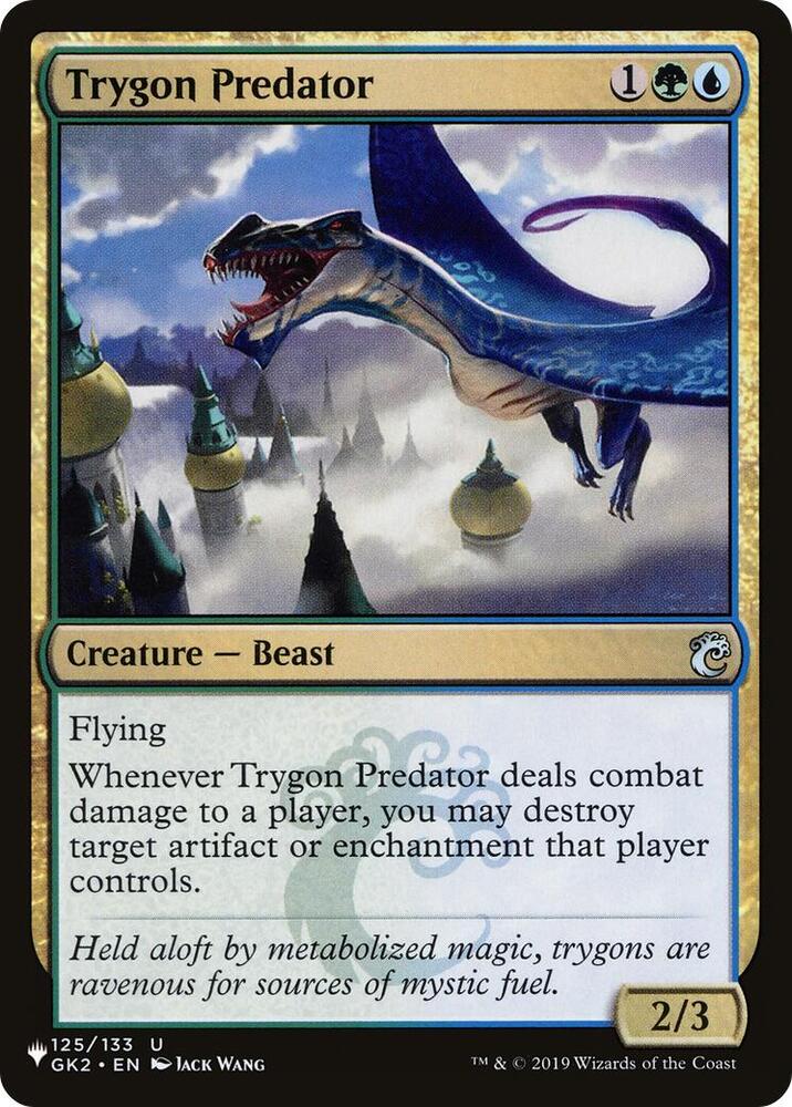 Trygon Predator 125/133 card from The List Reprints