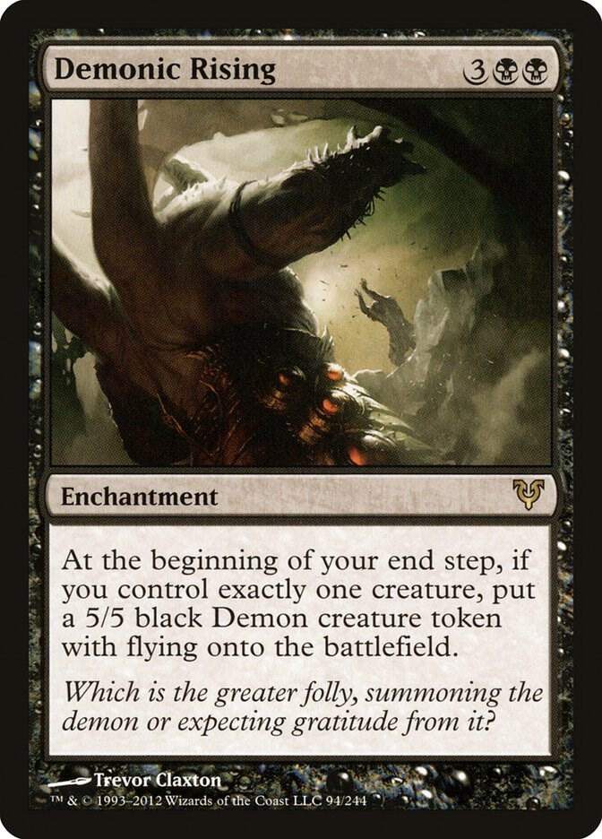 Demonic Rising 94 card from Avacyn Restored