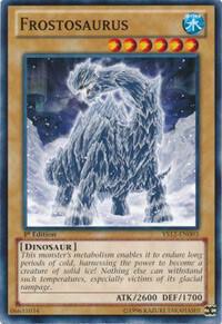Frostosaurus YS12-EN003 card from Starter Deck: Xyz Symphony