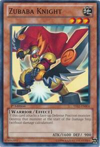Zubaba Knight YS12-EN004 card from Starter Deck: Xyz Symphony