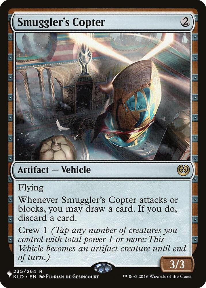 Smuggler's Copter 235/264 card from The List Reprints