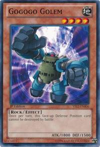 Gogogo Golem YS12-EN006 card from Starter Deck: Xyz Symphony