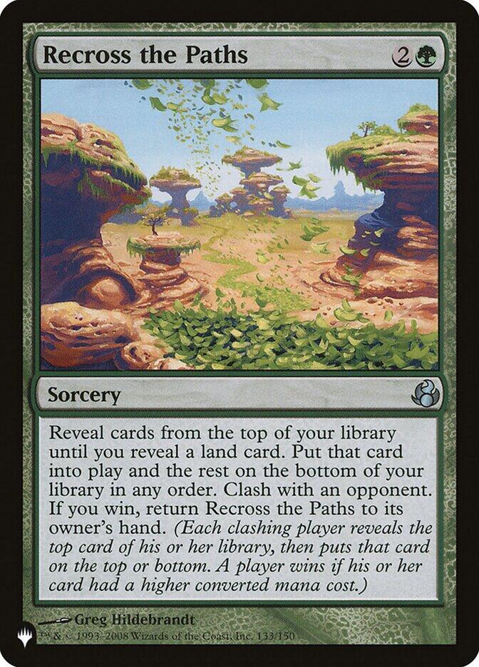 Recross the Paths 133/150 card from The List Reprints