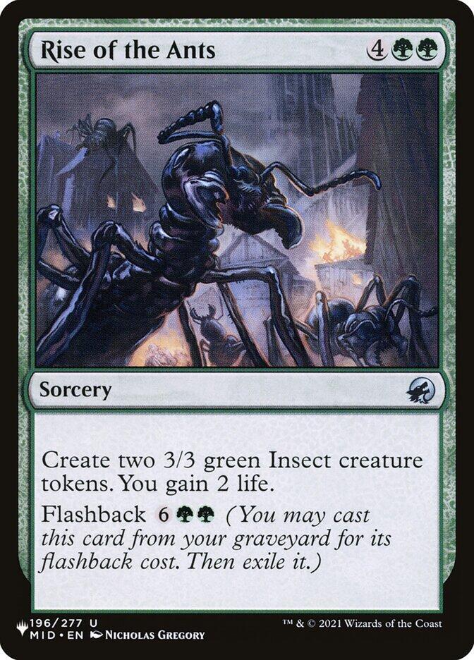 Rise of the Ants 196/277 card from The List Reprints