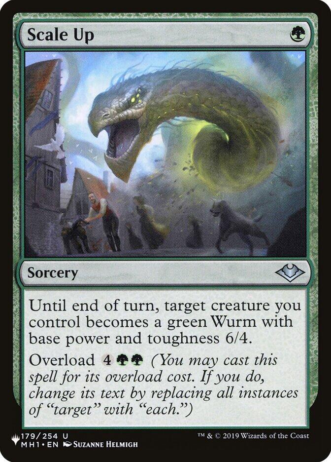 Scale Up 179/254 card from The List Reprints