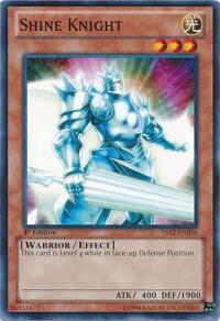 Shine Knight YS12-EN010 card from Starter Deck: Xyz Symphony
