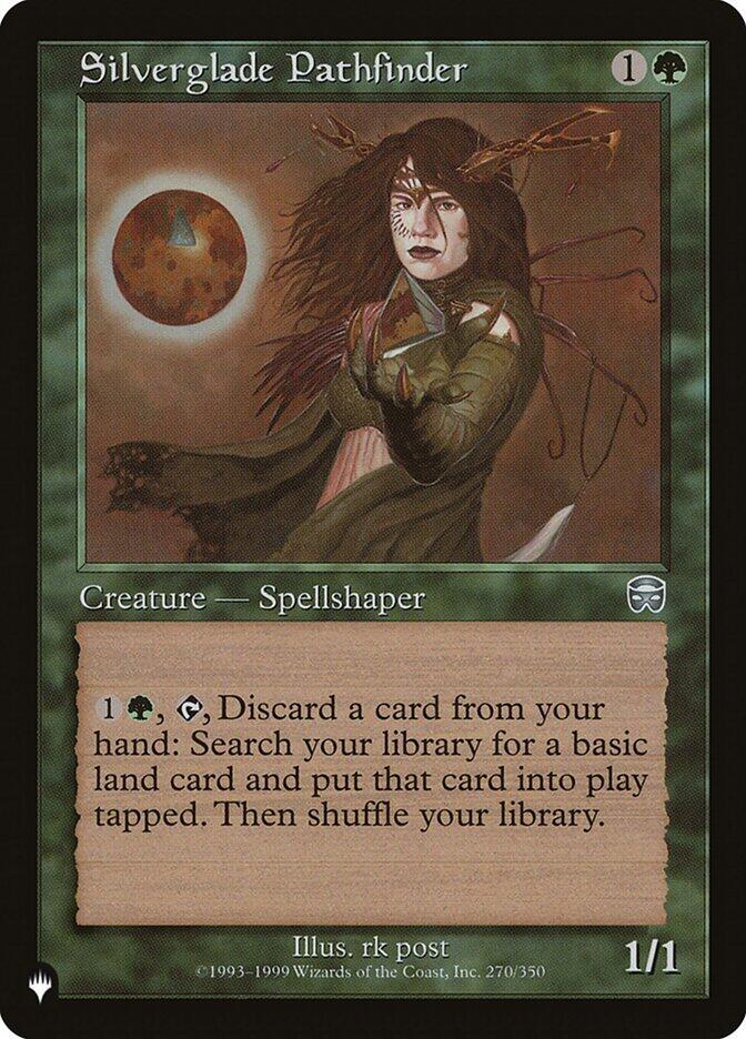 Silverglade Pathfinder 270/350 card from The List Reprints