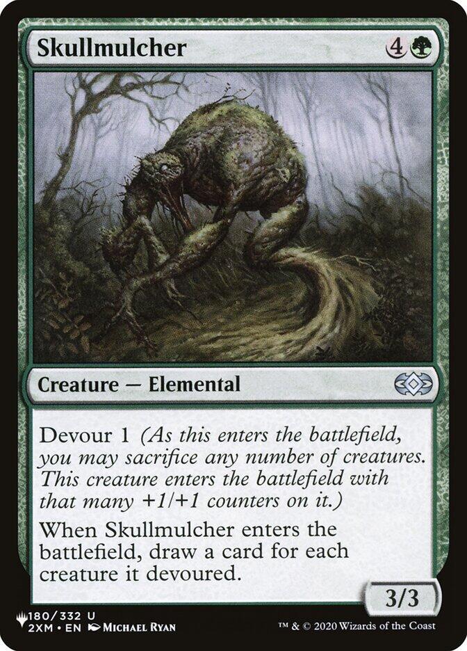 Skullmulcher 180/332 card from The List Reprints