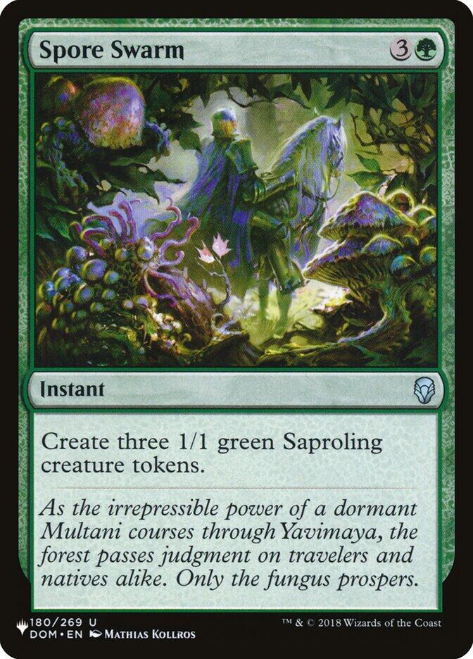 Spore Swarm 180/269 card from The List Reprints