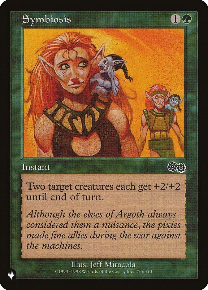 Symbiosis 275/350 card from The List Reprints