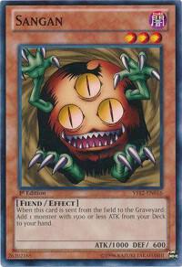 Sangan YS12-EN016 card from Starter Deck: Xyz Symphony