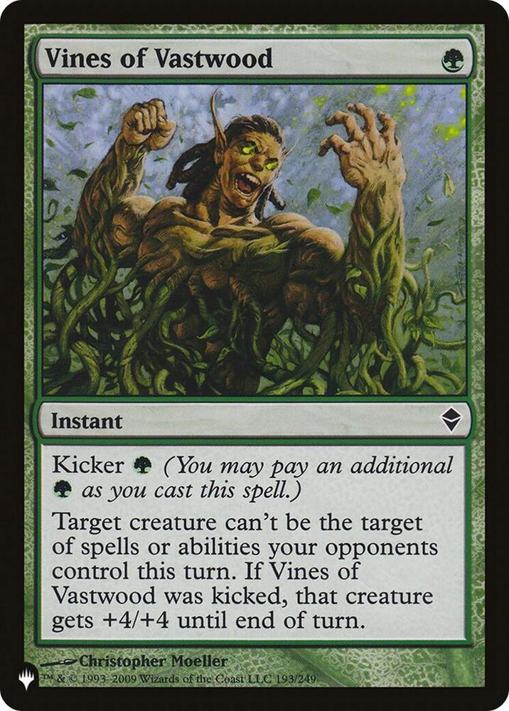 Vines of Vastwood 193/249 card from The List Reprints