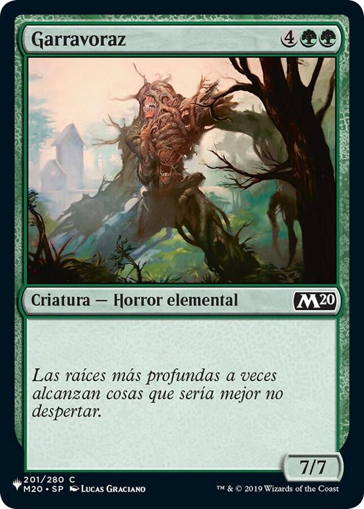 Vorstclaw (Spanish) 201/280 card from The List Reprints