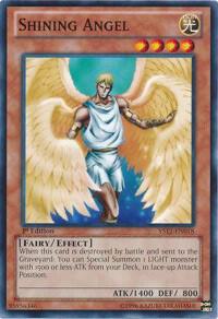 Shining Angel YS12-EN018 card from Starter Deck: Xyz Symphony