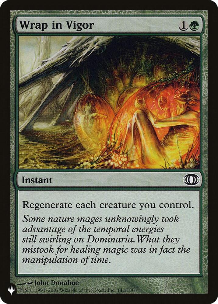 Wrap in Vigor 141/180 card from The List Reprints