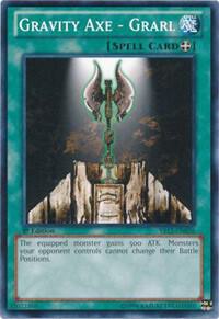 Gravity Axe - Grarl YS12-EN026 card from Starter Deck: Xyz Symphony