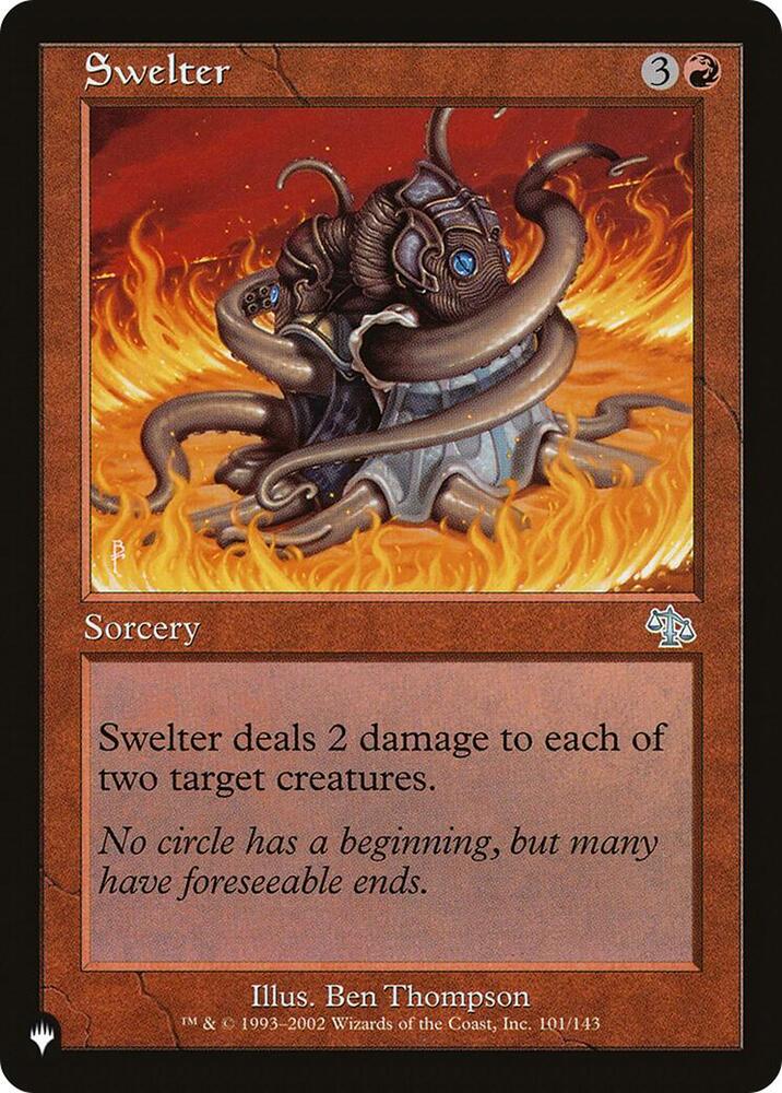 Swelter 101/143 card from The List Reprints