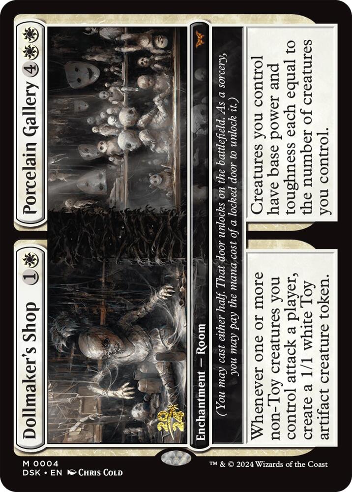 Dollmaker's Shop // Porcelain Gallery 4 card from Prerelease Cards