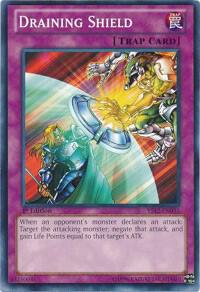 Draining Shield YS12-EN035 card from Starter Deck: Xyz Symphony
