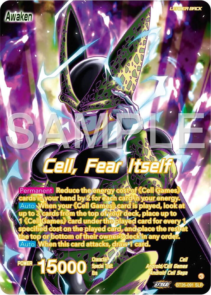 Cell // Cell, Fear Itself (Alternate Art) BT26-091 card from Ultimate Advent