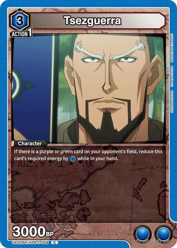 Tsezguerra UE02BT/HTR-1-008 card from UE02BT: HUNTER X HUNTER