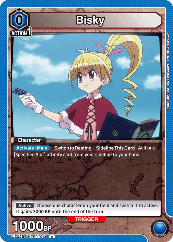 Bisky UE02BT/HTR-1-011 card from UE02BT: HUNTER X HUNTER