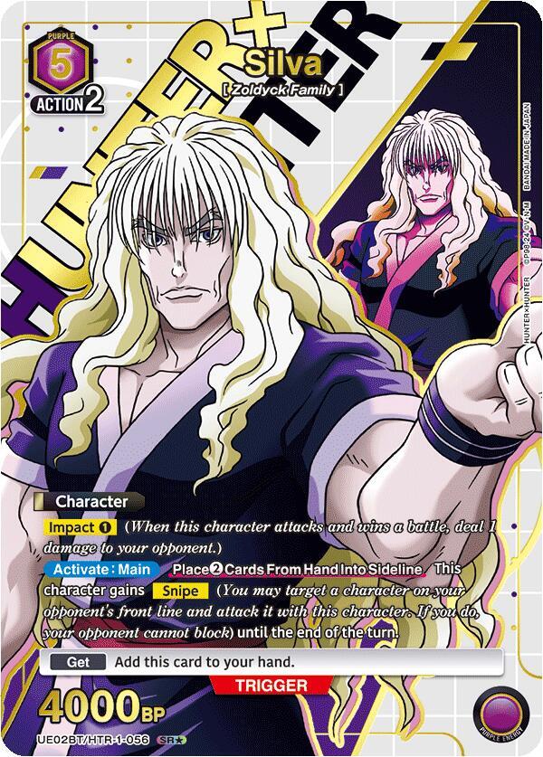 Silva (SR*) UE02BT/HTR-1-056 card from UE02BT: HUNTER X HUNTER