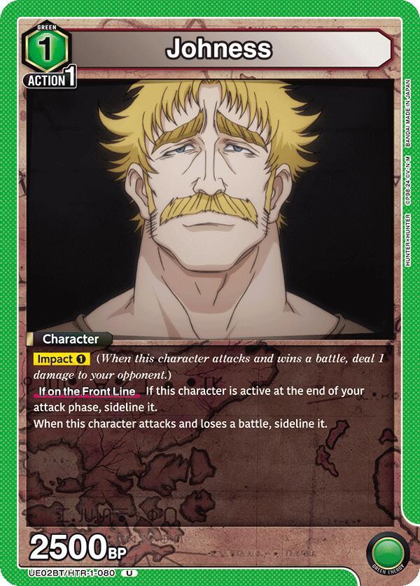 Johness UE02BT/HTR-1-080 card from UE02BT: HUNTER X HUNTER