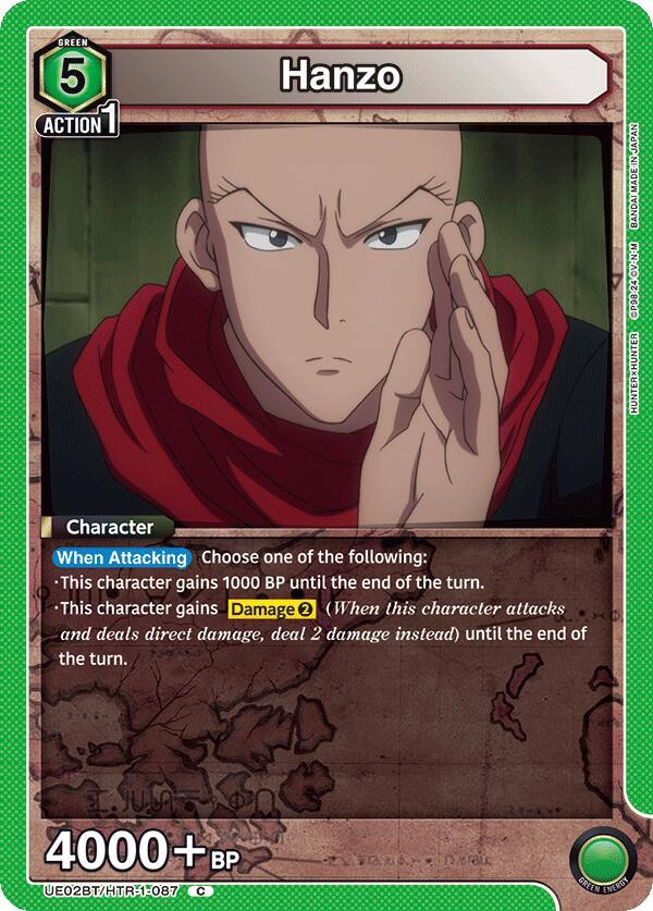 Hanzo UE02BT/HTR-1-087 card from UE02BT: HUNTER X HUNTER