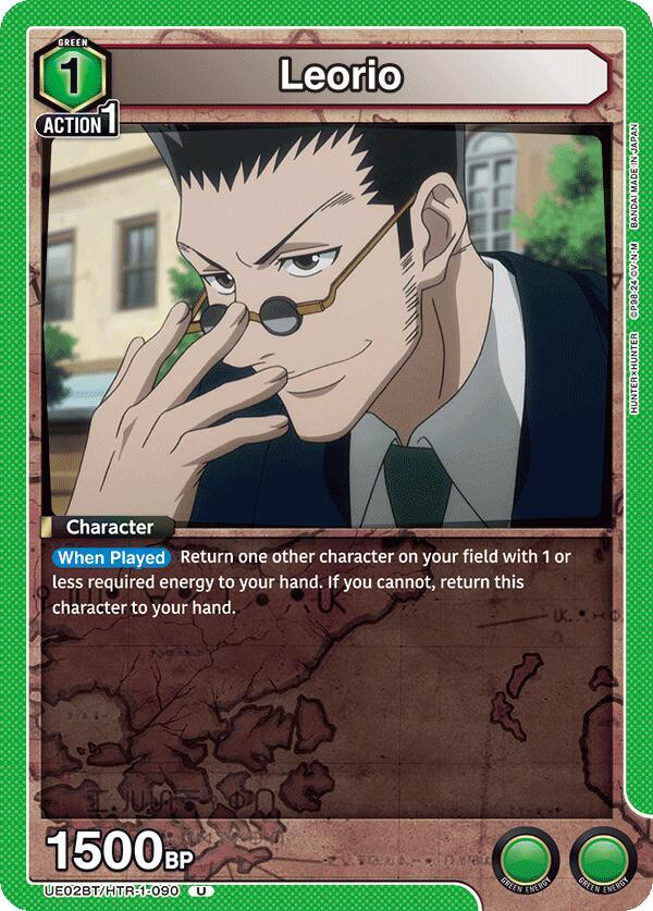 Leorio UE02BT/HTR-1-090 card from UE02BT: HUNTER X HUNTER