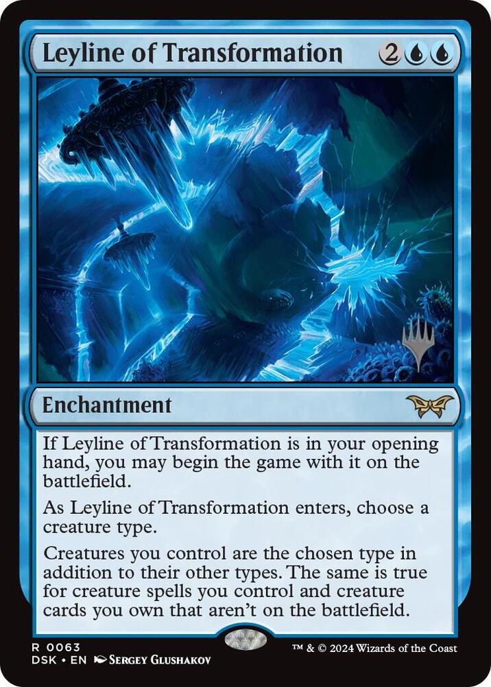 Leyline of Transformation 63 card from Promo Pack: Duskmourn: House of Horror