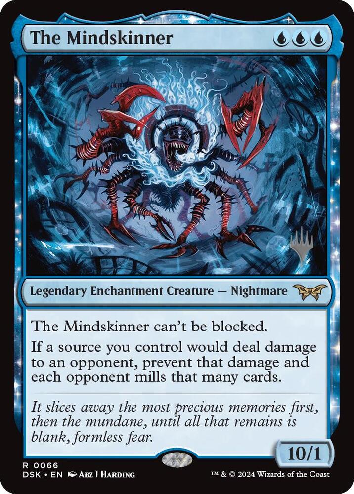 The Mindskinner 66 card from Promo Pack: Duskmourn: House of Horror
