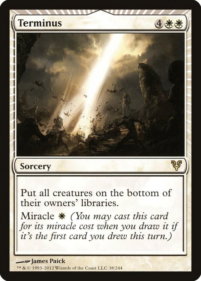 Terminus 38 card from Avacyn Restored