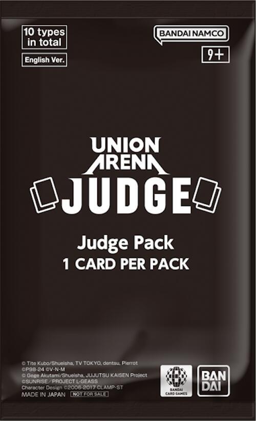Union Arena Judge Pack card from Union Arena Promotion Cards