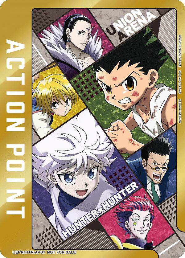 Action Point Card (AP01) (HUNTER X HUNTER) UEPR/HTR-AP01 card from Union Arena Promotion Cards