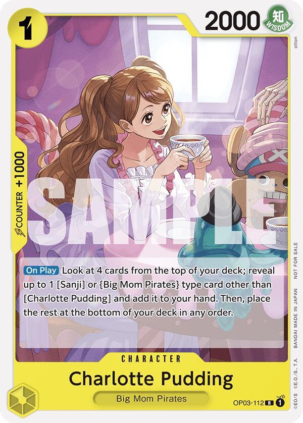Charlotte Pudding (Tournament Pack 2024 Oct.-Dec.) OP03-112 card from One Piece Promotion Cards