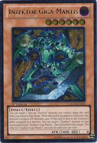 Inzektor Giga-Mantis (UTR) ORCS-EN021 card from Order of Chaos