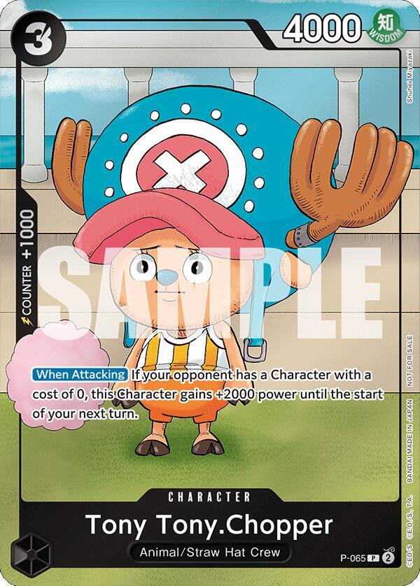 Tony Tony.Chopper (Event Pack Vol. 5) P-065 card from One Piece Promotion Cards