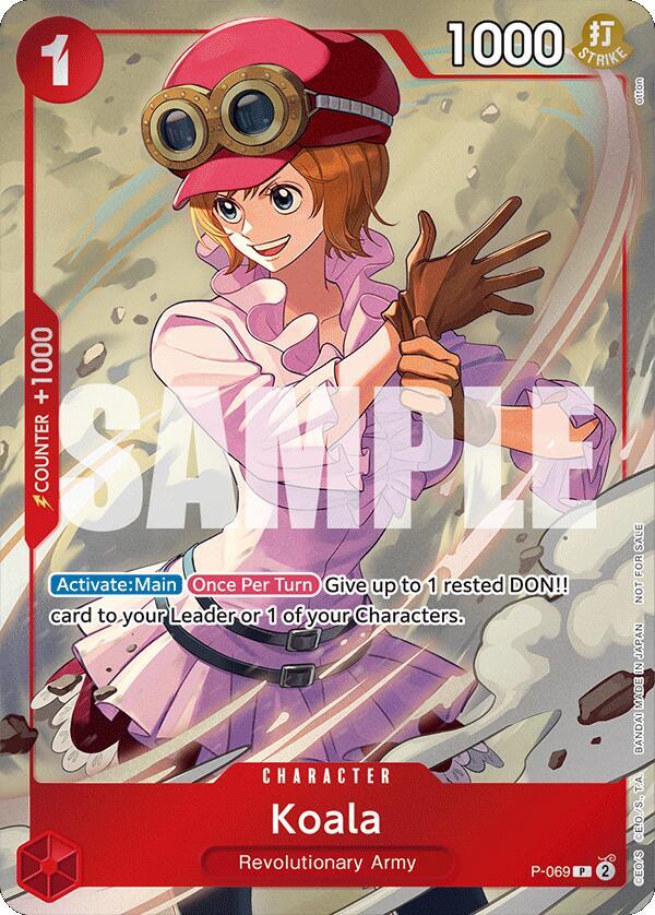 Koala (Event Pack Vol. 5) P-069 card from One Piece Promotion Cards